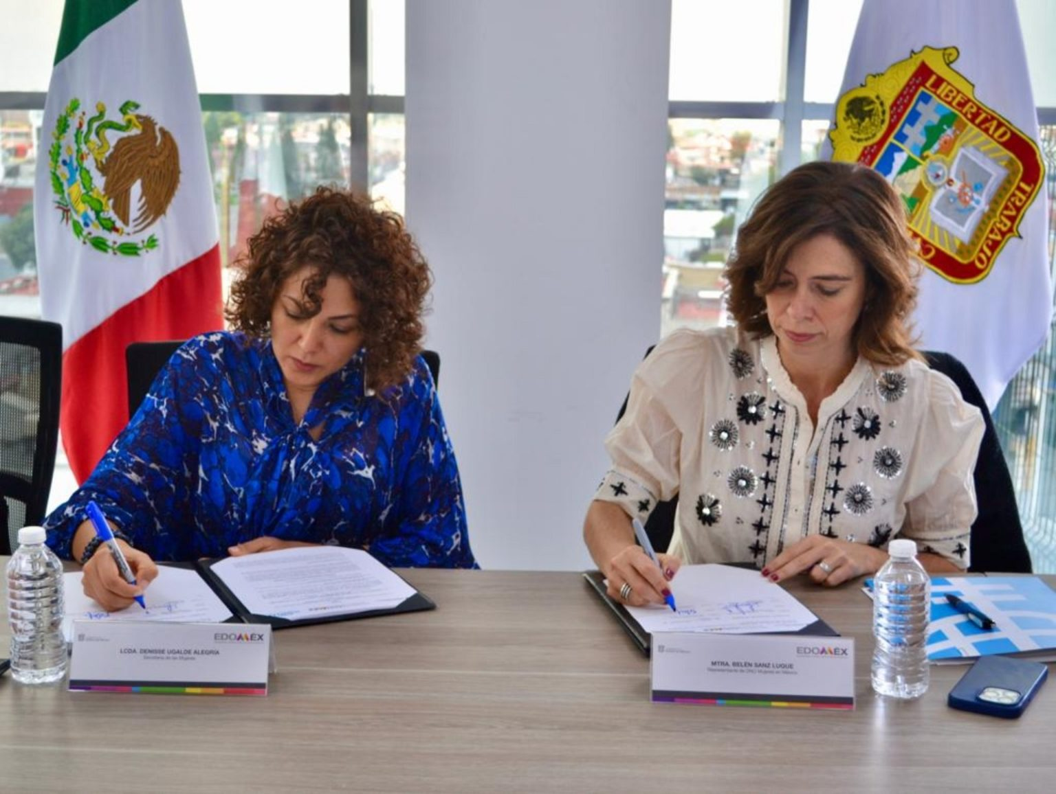 Semujeres Edomex Firma Convenio Con Onu Mujeres