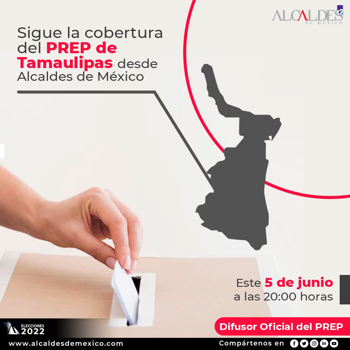 PREP Tamaulipas Alcaldes de México