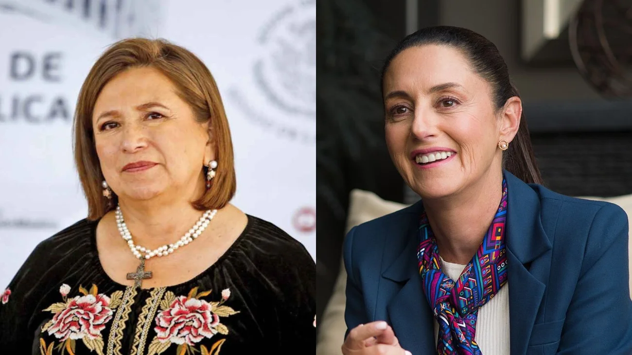 Claudia Sheinbaum y Xóchitl Gálvez, favoritas en encuestas