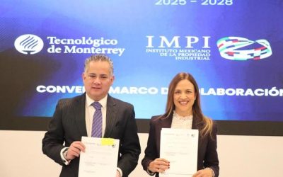 IMPI y Tec de Monterrey colaboran con Distrito Tlalpan y firman convenio por la innovación